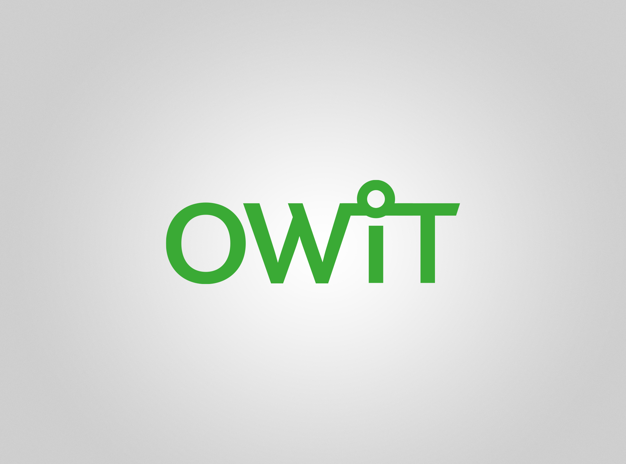 Zielone litery tworzące słowo OWiT
